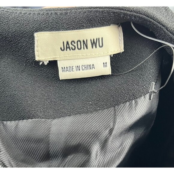 JASON WU Black Blazer Dress 3 Button Back Zip NWT $395 - Picture 10 of 12